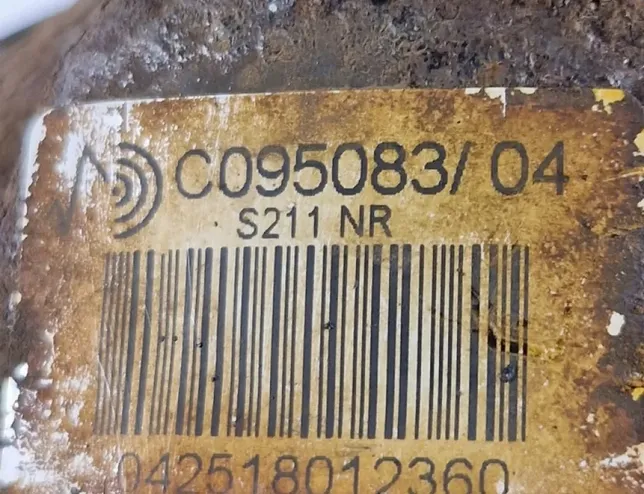 MERCEDES-BENZ E-Class W211/S211 (2002-2009) Air Spring c095083 34925281