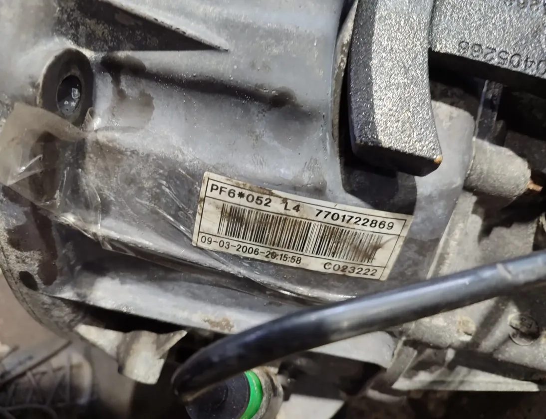 RENAULT Master 2 generation (1997-2010) Gearbox pf6052 35038434