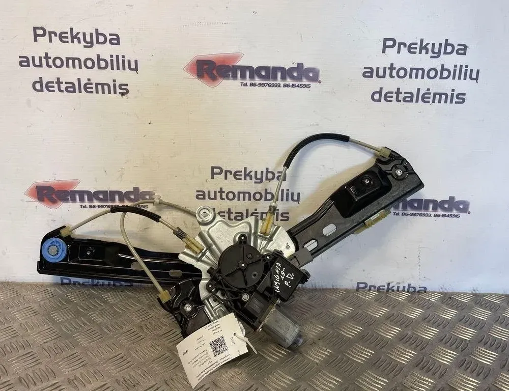 OPEL Insignia A (2008-2016) Front Right Door Window Regulator 31589176
