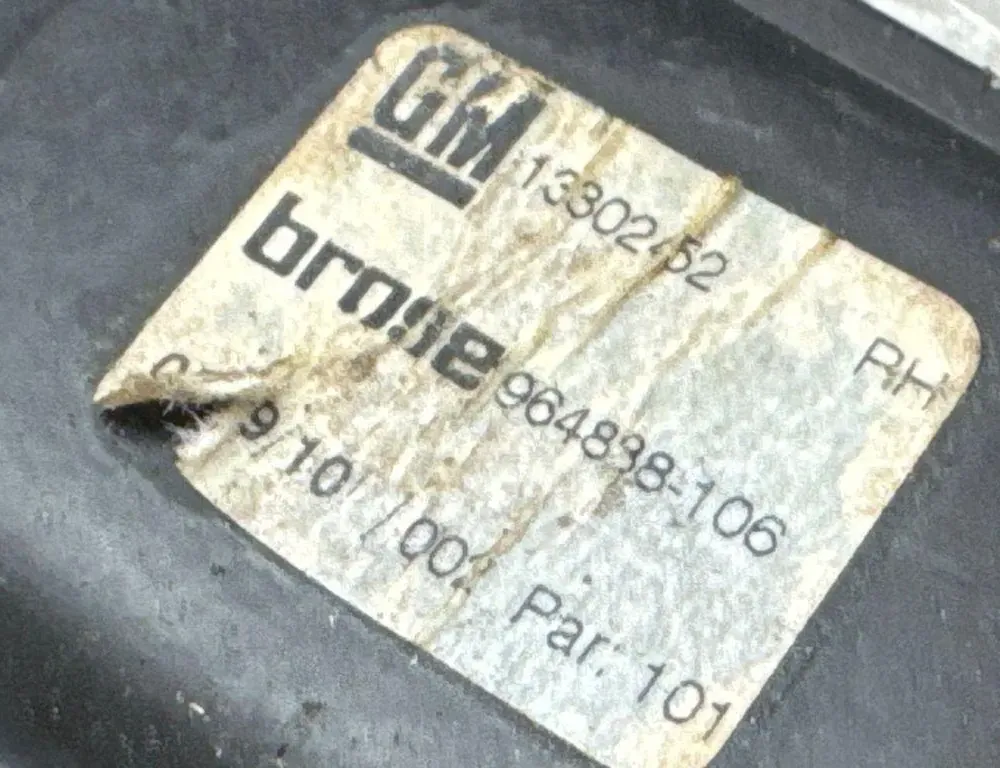 OPEL Insignia A (2008-2016) Front Right Door Window Regulator 13302452 34466453