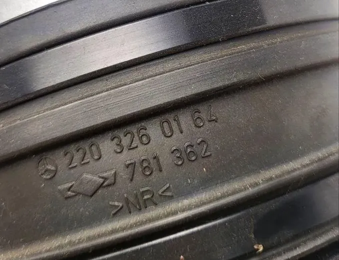 MERCEDES-BENZ S-Class W220 (1998-2005)  rear right pneumatic shock absorber A2203202438,220320243880,A2203202438,220320243880,A2203205113,2203202438,A220320243880,A220320243889,220320243889,A220320243838,220320243838,2203205113,AS-2193,AS-2605,44-042295,VA5-4229,2203202438 30038308