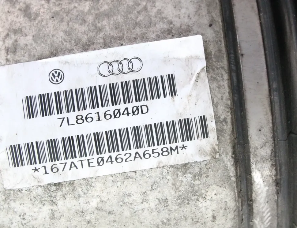 AUDI Q7 4L (2005-2015) Front right pneumatic shock absorber 7L8616040D 30740135