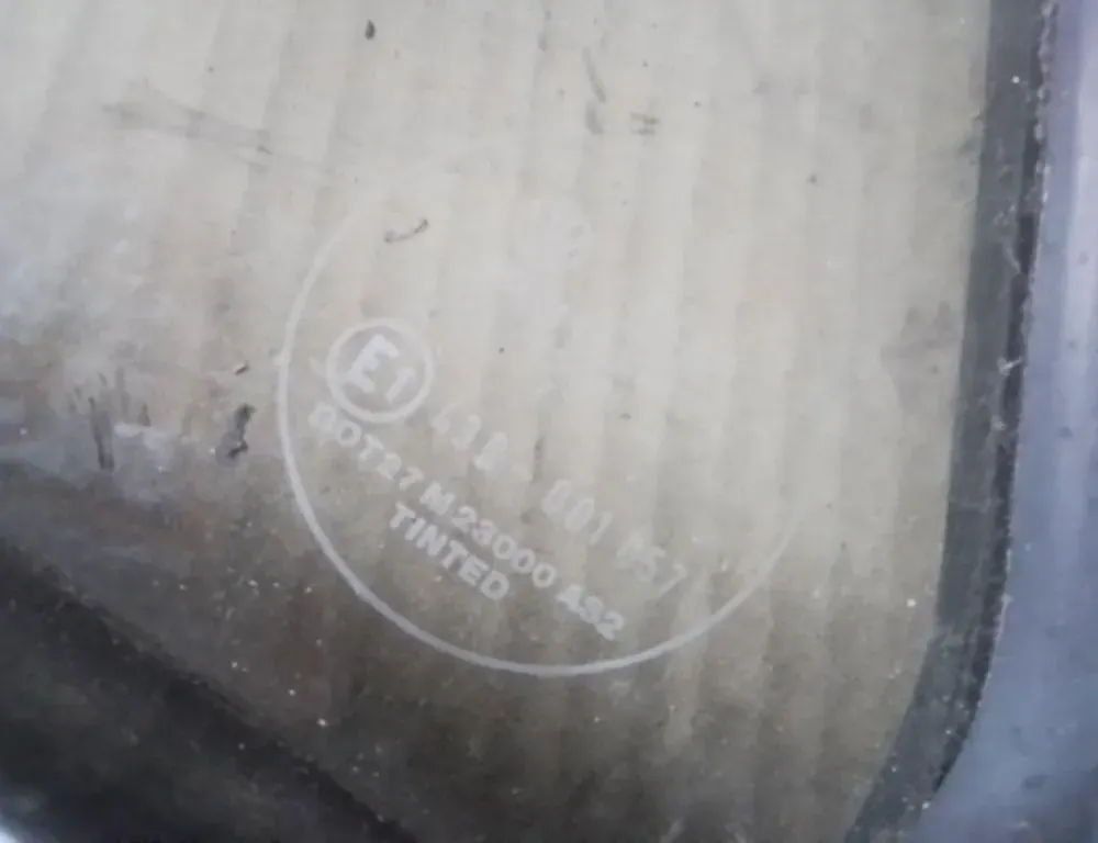 VOLKSWAGEN Golf 2 generation (1983-1992) Rear Left Door Glass 43R001057 35057479