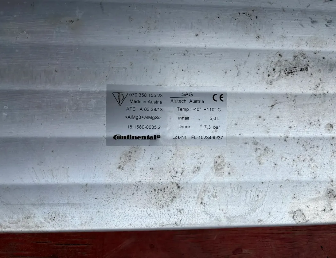 PORSCHE Panamera 970 (2009-2016) Air reservoir 97035815523,970358155 34966084