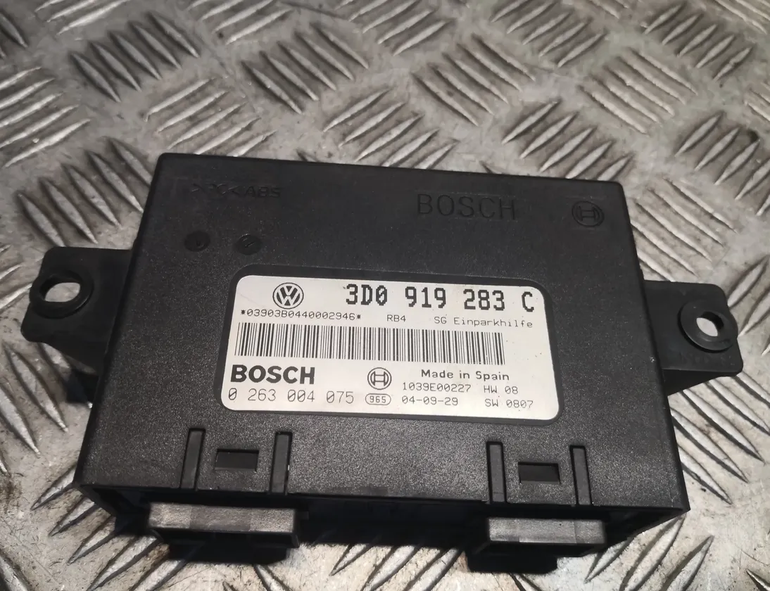 VOLKSWAGEN Phaeton 1 generation (2002-2016) PDC Parking Distance Control Unit 3d0919283c 31854853