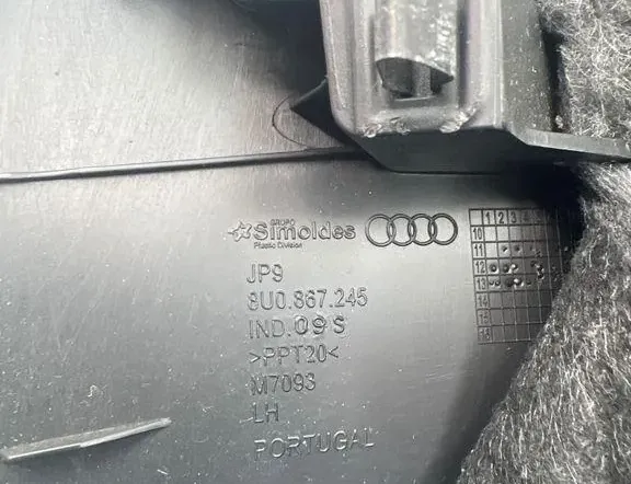 AUDI Q3 8U (2011-2020) Ornamente de finisare lonjeron stânga spate 8U0867245 35045332