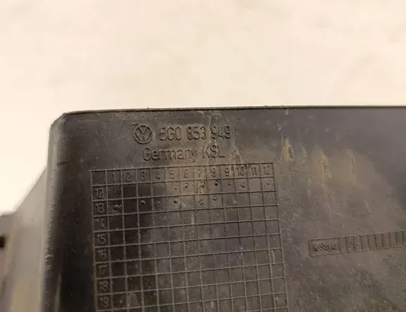 VOLKSWAGEN Golf 7 generation (2012-2024) Other Body Parts 5G0853949 35048313