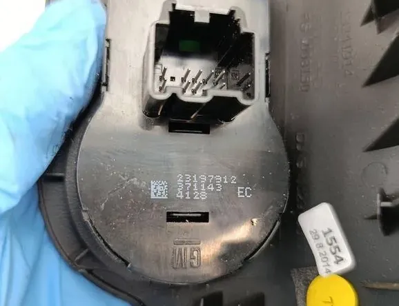 OPEL Insignia B (2017-2024) Headlight Switch Control Unit 23197912 35052485