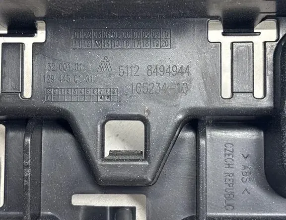 BMW 2 Series F44 (2019-2023) Rear Right Bumper Bracket 8494944,1294450102 35045956