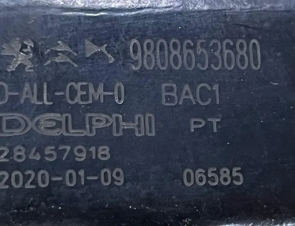 CITROËN C3 AirCross 1 generation (2017-2024) High-voltage Ignition Wire (plug wire) 9808653680 34827848