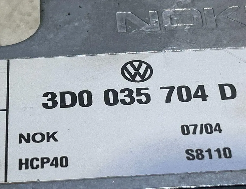 VOLKSWAGEN Phaeton 1 generation (2002-2016) Phone control unit 3D0035704D 35028258