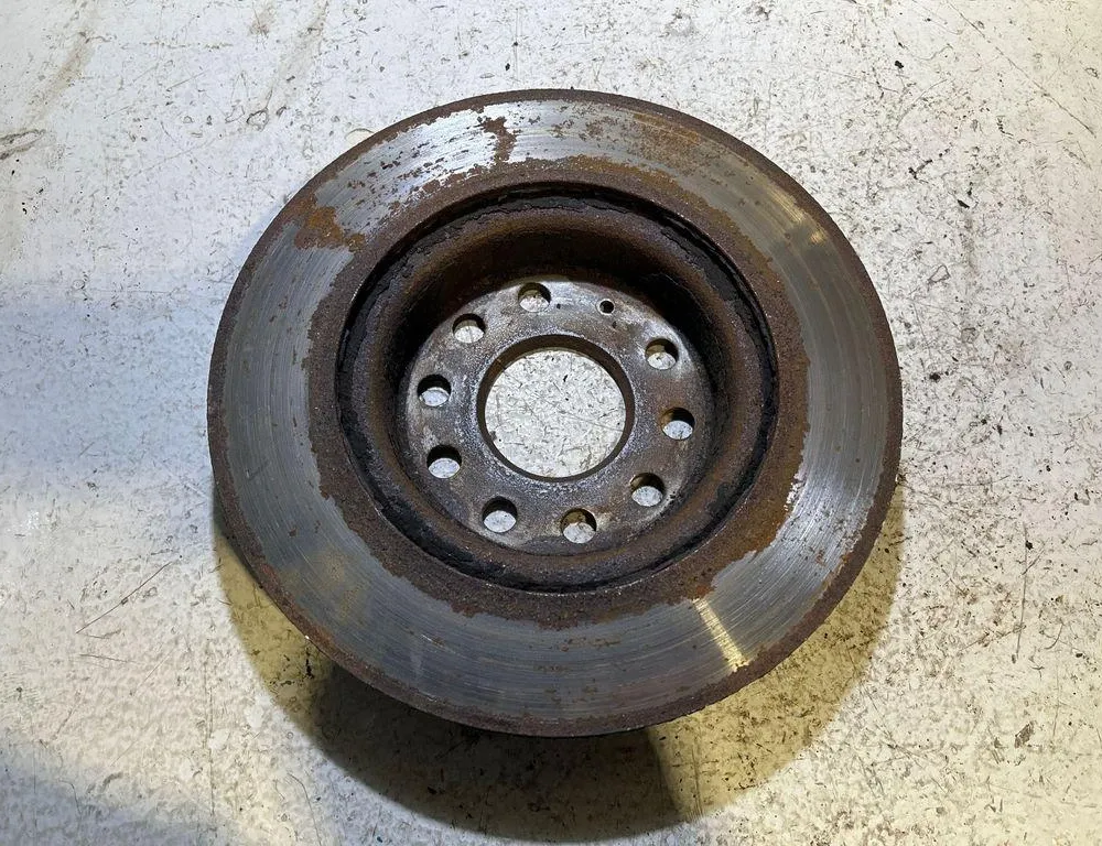 VOLKSWAGEN Golf 6 generation (2008-2015) Front Right Brake Disc 35044926