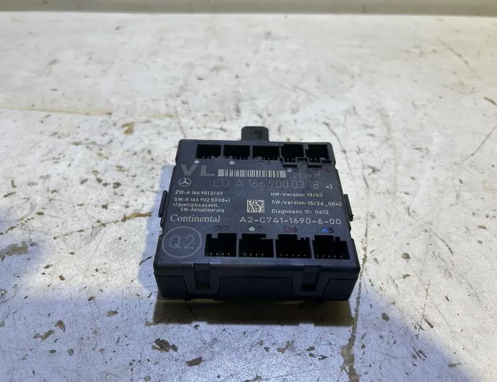 MERCEDES-BENZ A-Class W176 (2012-2018) Rear Left Door Control Unit A1669012103,A1669000318,A1669025308 35045153
